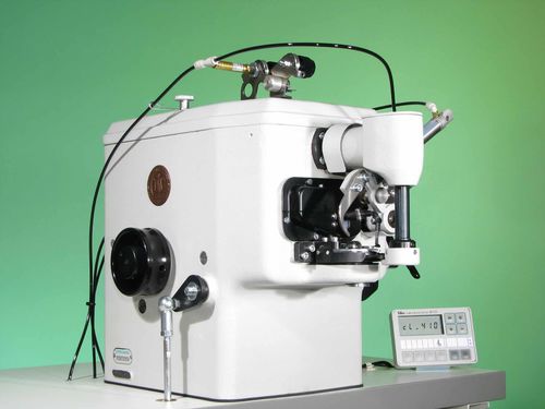 Overlock-Nähmaschine / Einzelnadel - VTD410EV - Strobel Spezialmaschinen GmbH - Einfaden / für Schuhe / stationär