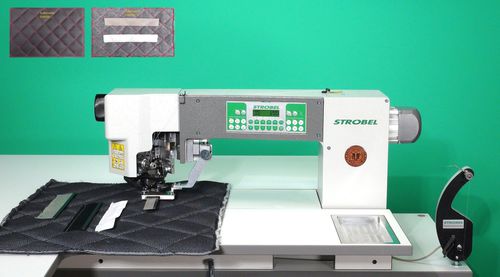 Steppstich-Nähmaschine - 810C - Strobel Spezialmaschinen GmbH - Blindstich / Einzelnadel / 2-Faden