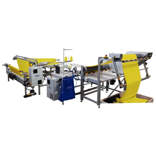 Steppstich-Nähanlage - TSU 200 A/AF - Svegea of Sweden AB - Gewebe / stationär / automatisch