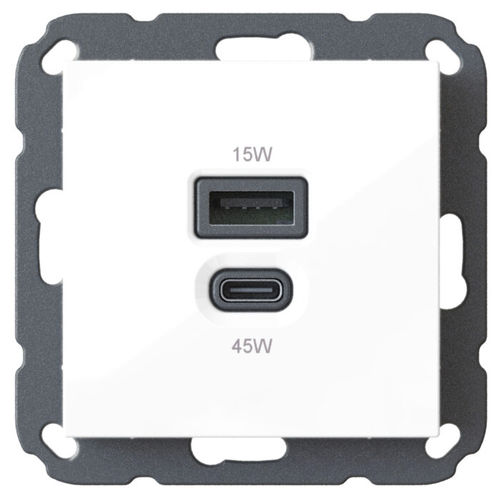 Eingebautes Batterieladegerät - T65.01 - Bodo Ehmann GmbH - USB