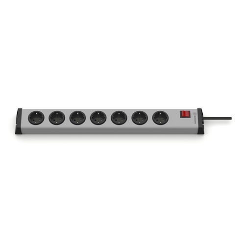 Steckdosenleiste mit Schalter - 0201x00072301 - Bodo Ehmann GmbH - mit 7 Steckdosen