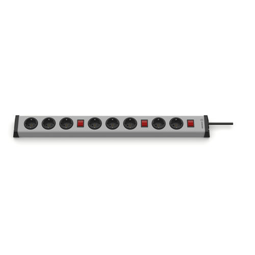 Steckdosenleiste mit Schalter - 0203x00082301 - Bodo Ehmann GmbH - mit 8 Steckdosen
