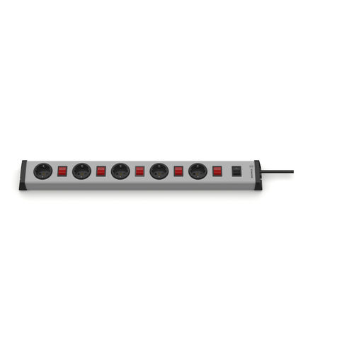 Steckdosenleiste mit Schalter - 0235x00052301 - Bodo Ehmann GmbH - mit 5 Steckdosen