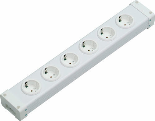 Schuko-Steckdosenleiste - 0109x0051 - Bodo Ehmann GmbH - mit 6 Steckdosen