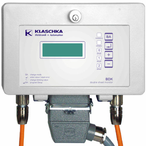 Dicken-Detektor - BDK series  - KLASCHKA Industrieelektronik - Doppelblech / induktiv / universell