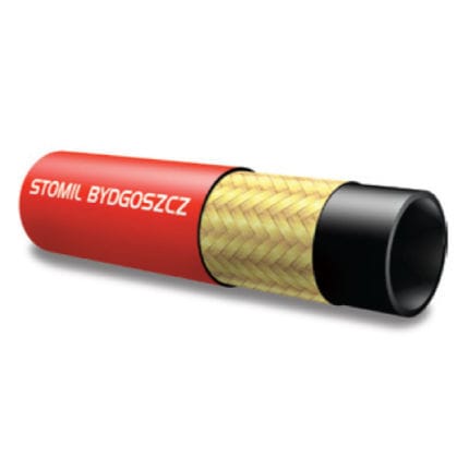 Wasserschlauch - 1 SN MSHA EN 853 Red - Stomil Bydgoszcz - Hydraulik / für Druckluft / Kunstgummi
