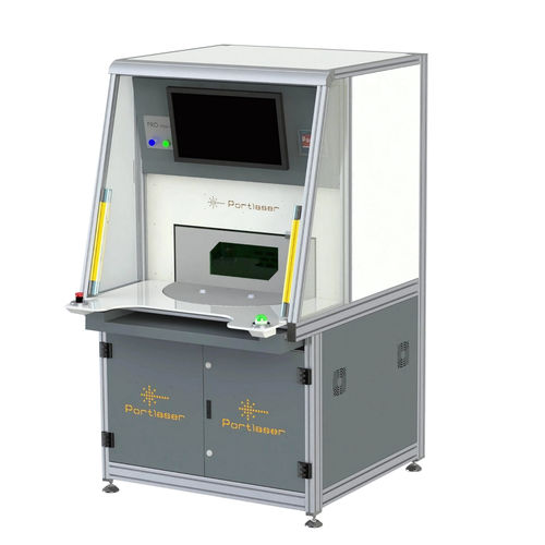 Metallmarkiermaschine - FIBER MARK PRO MAX-I - PORTLASER TECHNOLOGY, LDA - Faserlaser / Kunststoff / für Edelstahl