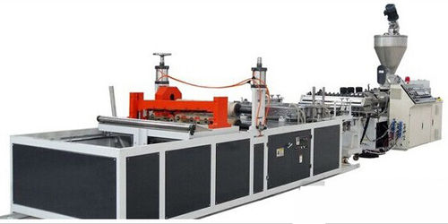 Einschicht-Extrusionsanlage - SKY WIN Technology Co., Ltd. - für Platten / für PVC / Wellplatten