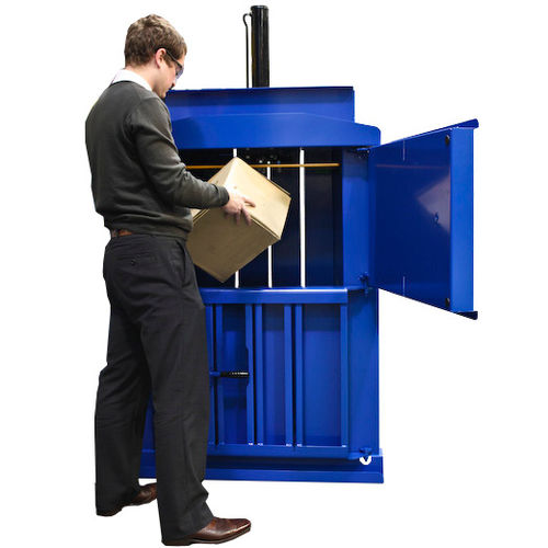 Ballenpresse für Karton - BTS-MF60 - Beckmann Technik & Service KG - für Papier / für Kunststoff / für Flaschen