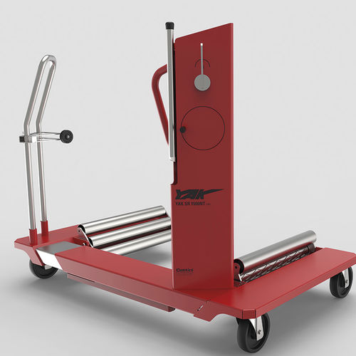 Wagen für Reifen - SR 1500NT - Cattini Oleopneumatica - für schwere Lasten / mit Lenkrolle / Zylinderrollen