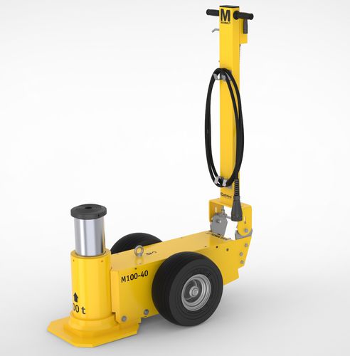 Rad-Hebebock - M100-40 - Cattini Oleopneumatica - hydropneumatisch / 100 t / für Bergbau