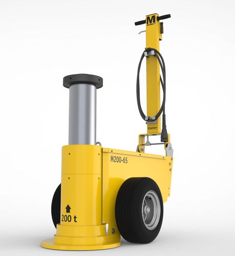 Rad-Hebebock - M200-65 - Cattini Oleopneumatica - hydropneumatisch / 200 t / für Bergbau