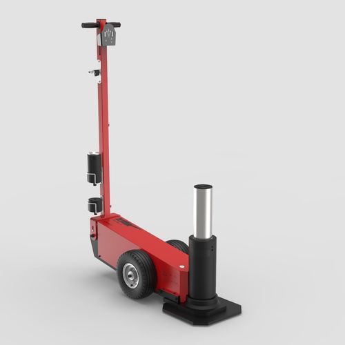 Hebebock auf Rollen - YAK 142 - Cattini Oleopneumatica - hydropneumatisch / 50 t / für schwergewichtige Fahrzeuge