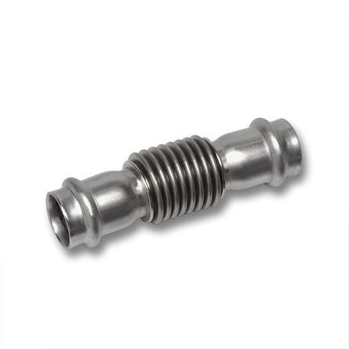 Metall-Kompensator - 9872L  - SANHA GmbH & Co. KG - rund / Axial