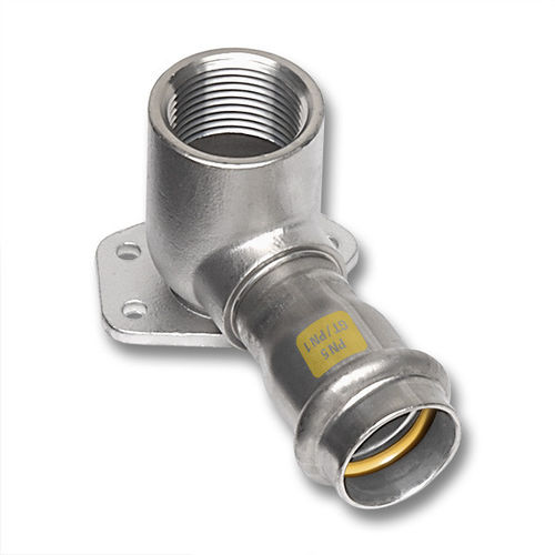 Wandanschluss - 17472G  - SANHA GmbH & Co. KG - für Gas / mit Innengewinde / Crimp