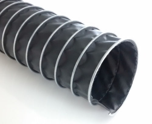 Flexibler Luftkanal - ABC PVC 80 ANTISTATIQUE - ABC FLEX - Stoff / galvanisiertem Stahl / PVC-beschichtet
