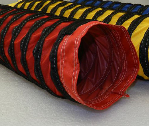 Flexibler Luftkanal - ABC 80 - ABC FLEX - Gewebe / Stahl / PVC-beschichtet