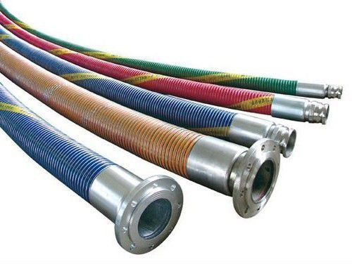 Schlauch für Chemikalien - ABC COMPO - ABC FLEX - galvanisiertem Stahl / Polypropylen / Industrie