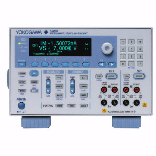 Mehrweg-Quellmessgerät - GS820 - YOKOGAWA Europe - USB / mit Analogausgang
