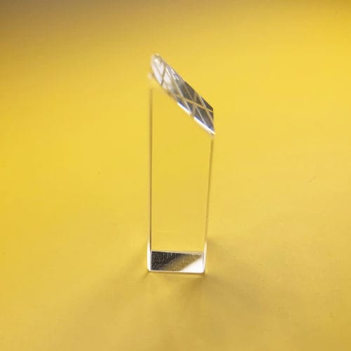 Quarzglas-Pentaprisma - Changchun Yutai Optics Co., Ltd. - aus BK7-Glas / aus Saphir / maßgefertigt