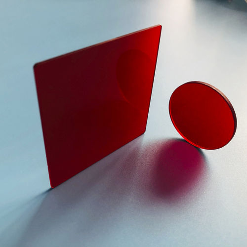 Roter optischer Filter - Changchun Yutai Optics Co., Ltd. - Langpass / Glas / für Laser