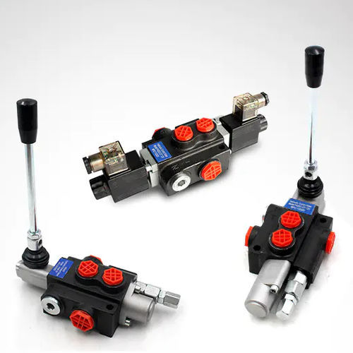 Hydraulik-Wegeventil / Schieber - P40 - Shijiazhuang Hanjiu Hydraulic Co., ltd - mit elektrischer Bedienung / kompakt / einteilig