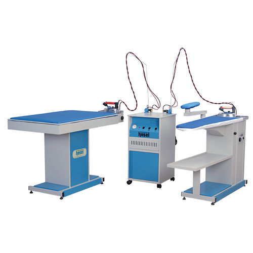 Kombinierter Bügelplatz - HSL-KS-01S - hasel ironing equipment - für Jacken / für Hemden / für Röcke
