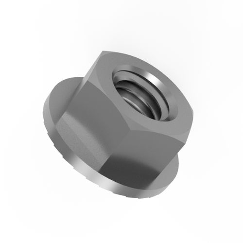 Sechseckige Mutter - SFN6923-M series - Vital Parts ltd - zylindrisch / Flansch / Edelstahl