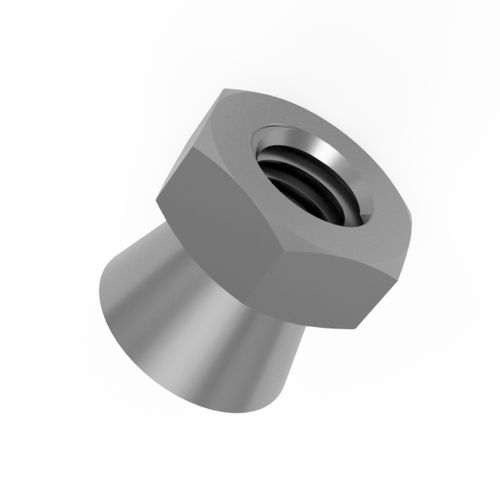 Sechseckige Mutter - SNUT-M series - Vital Parts ltd - zylindrisch / Flansch / Edelstahl