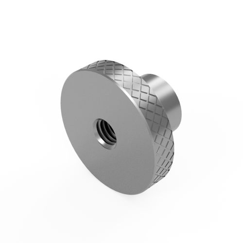 Gerändelte Mutter - THUM466-M series - Vital Parts ltd - Flügel / Edelstahl / MDF