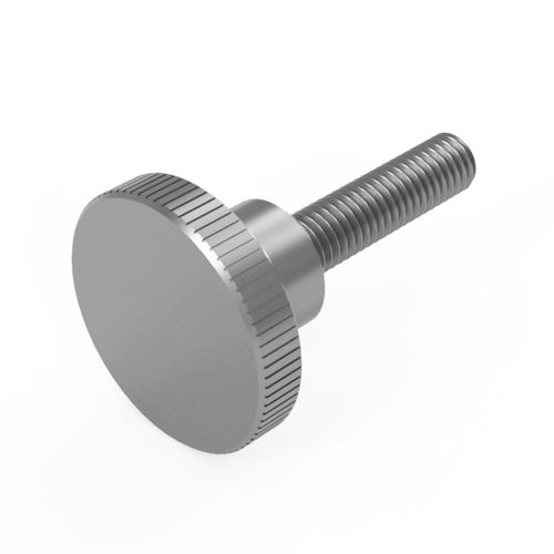 Befestigungsschraube - THUM464-M series - Vital Parts ltd - Verbindung / mit gerändeltem zylindrischen Kopf / Schlitz