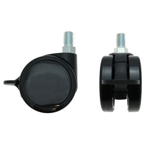 Bockrolle - CST300-B - Vital Parts ltd - Gewindeschaft / Polyamid / Stahl