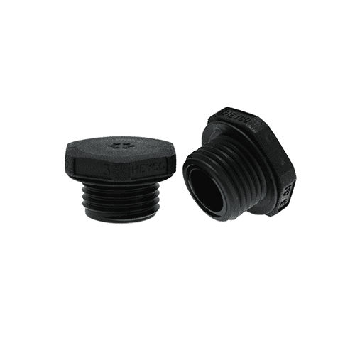 Sechseckiger Stopfen - VENT1 series - Vital Parts ltd - Gewinde / Nylon / Copolymer