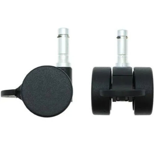 Bockrolle - CST070-B - Vital Parts ltd - mit Grundplatte / Gewindeschaft / Polyamid