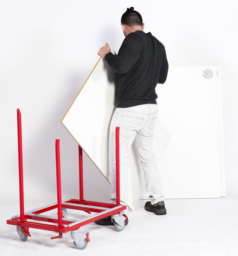 Wagen für Materialumschlag - Worker - Multi Trolley AB - Metall / Plattform / Bett