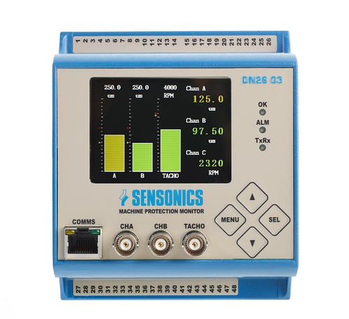 Schwingungsüberwachungssystem - DN26 G3 - SENSONICS LTD - Drehzahl / Position / Mess