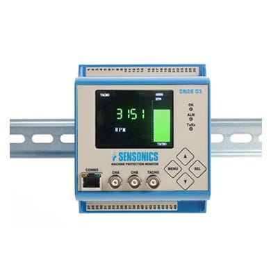 Drehzahl-Sicherheitsmonitor - DN26 G3 - SENSONICS LTD - für DIN-Schiene