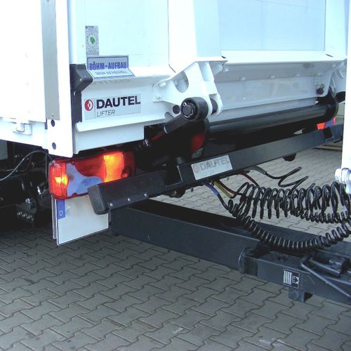 Faltbare Ladebordwand - DL 2000T/2500T - DAUTEL GmbH - für LKW