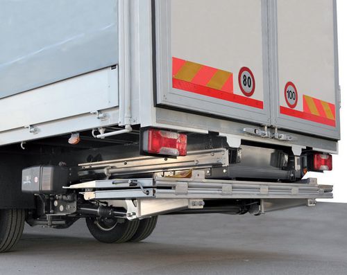 Faltbare Ladebordwand - DS 750/950VE - DAUTEL GmbH - für LKW