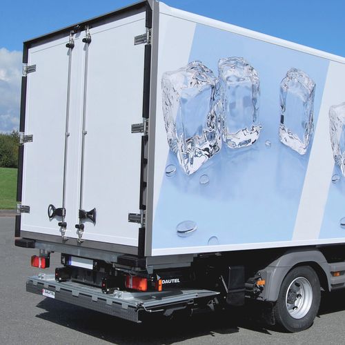 Faltbare Ladebordwand - DS 1500/2000VAL/VA - DAUTEL GmbH - für LKW