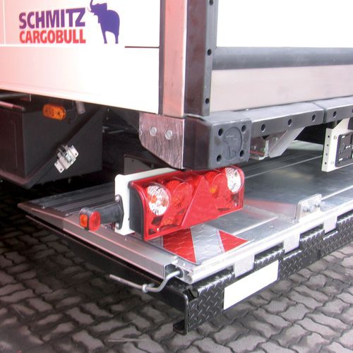Einziehbare Ladebordwand - DS 1500VBL-3000VB - DAUTEL GmbH - faltbar / für LKW