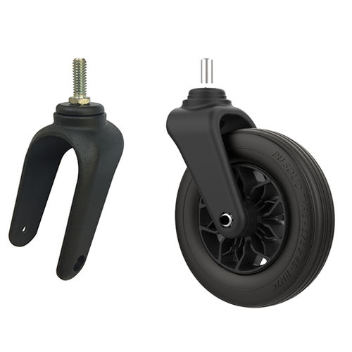 Halterung für Rollen - Fork-86-8inch - Natural Technology Co., LTD. - Kunststoff / stationär