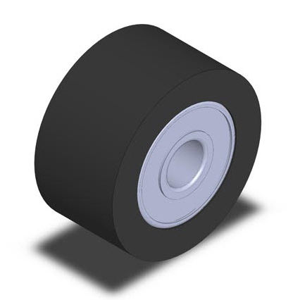 Führungslaufrolle - CBD series - Fairlane Products - Stahl / Kunststoff / mit Kugellager