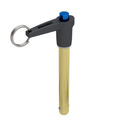 Kugelsperrbolzen mit Knopf - MLAAS series - Fairlane Products - mit L-Griff / mit Hebering