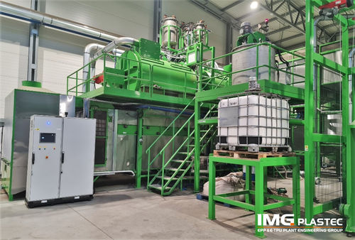 Isolierplatten-Produktionsanlage - imgNF - IMG Plastec Co. Ltd. - EPS-Sandwichplatten / für Baustellen