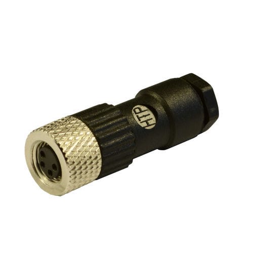 M8-Steckverbinder - 08FC4000 - H.T.P. - Stromversorgung / gerade Ausführung / zirkulär