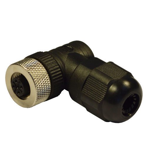 M12-Steckverbinder - 12FB4000-SK - H.T.P. - Stromversorgung / Winkel / zirkulär