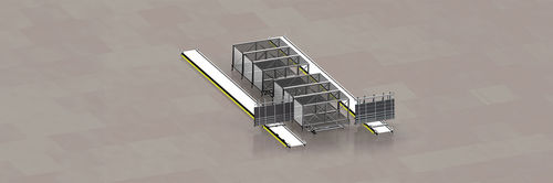 Sortiersystem für die Logistik - ASM - LiSEC - automatisch / für Prozess / für Glas