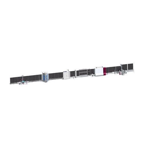Isolierglas-Produktionsanlage - LiSEC - für Aluminium-Abstandshalter / automatisch