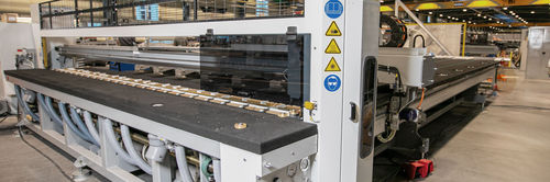 Infrarot-Laser-Schneidemaschine - VB - LiSEC - für Glas / für Blech / Schleifmaschine